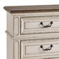Ashley Realyn 3-Piece Queen Upholstered Storage Bed Set in Chipped White, , large