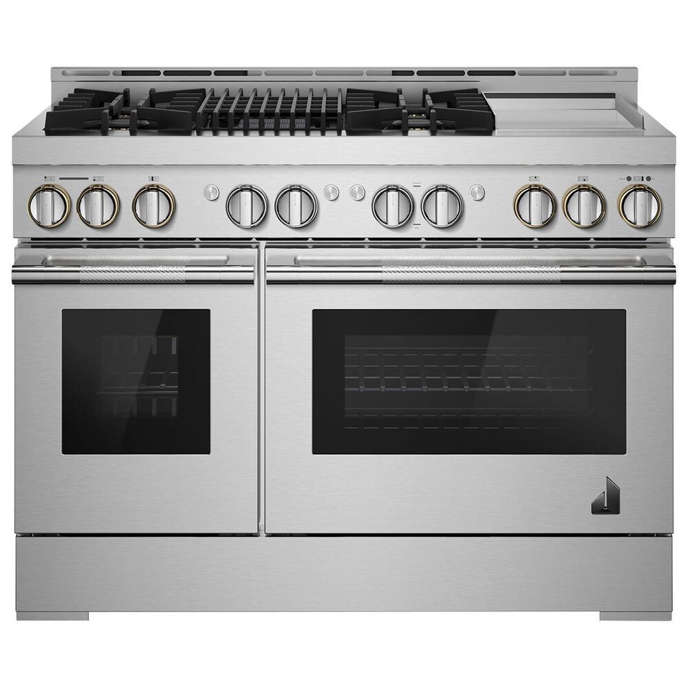 JennAir 48" Gas Professional Range with Infused Griddle and Infrared Grill in Stainless Steel, , large