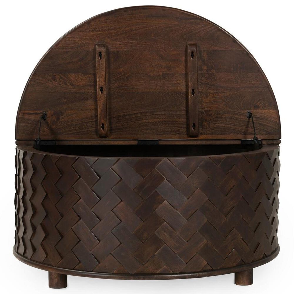 Classic Home Shira Coffee Table in Kona Brown, , large