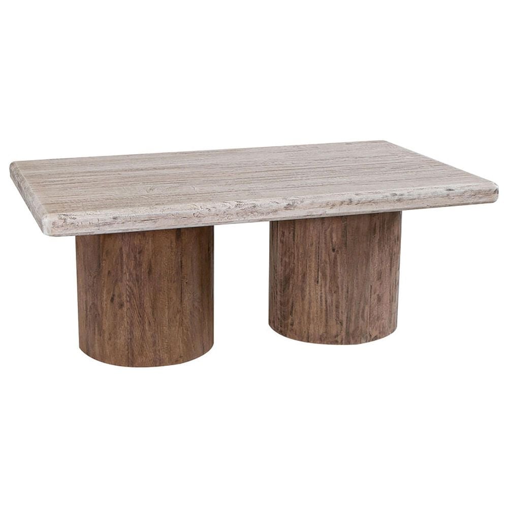 Fallridge Sahara Cocktail Table in Caramel and Cream, , large