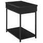 Ashley Gemmet Accent End Table with Speaker in Black, , large