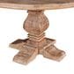 Home Trends & Design San Rafael 72" Round Dining Table in Antique Oak - Table Only, , large