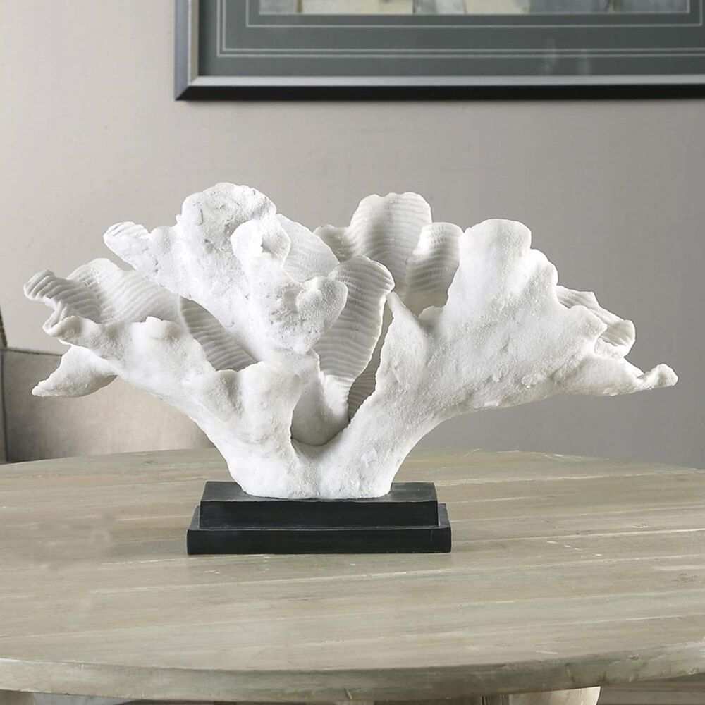 Uttermost Blade Coral Statue, , large