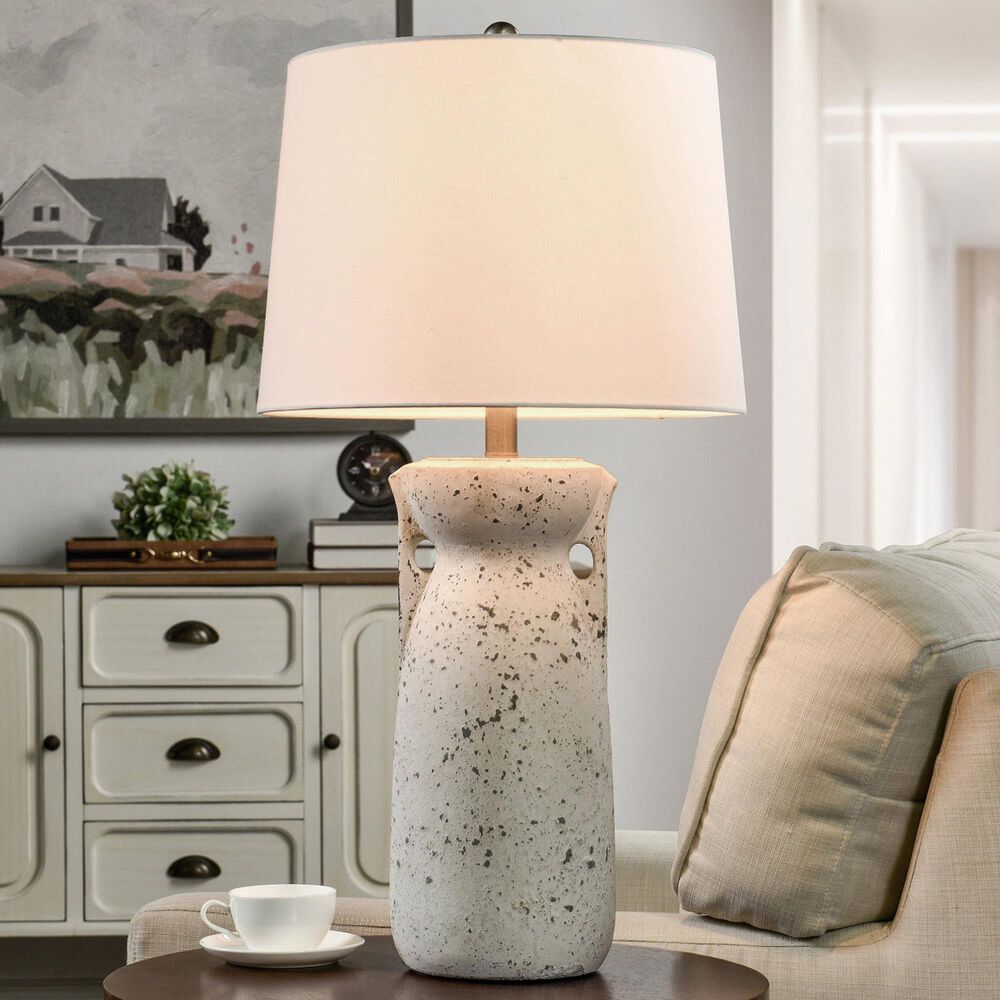 Flair Industries Arlo Table Lamp in Cream, , large
