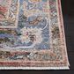 Safavieh Jasmine JSM338P 5"3" x 7"7" Rust and Blue Area Rug, , large