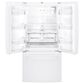 GE Appliances 24.8 Cu. Ft. French Door Refrigerator with Internal Water Dispenser in White, , large