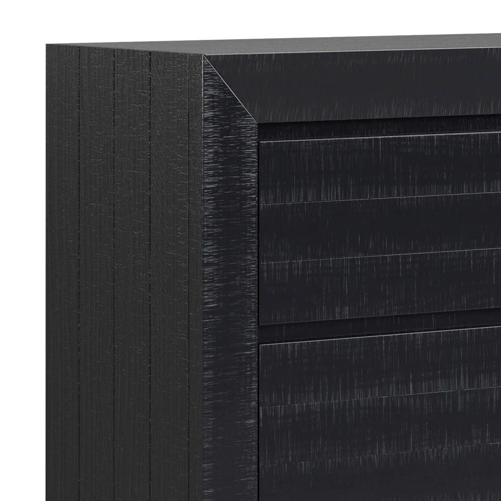 Ashley Londer 6-Drawer Dresser in Black, , large