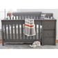 Sorelle Princeton Elite Crib and Changer in Weathered Gray, , large