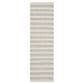 Safavieh Natura NAT403A 2"3" x 8" Grey and Ivory Runner, , large