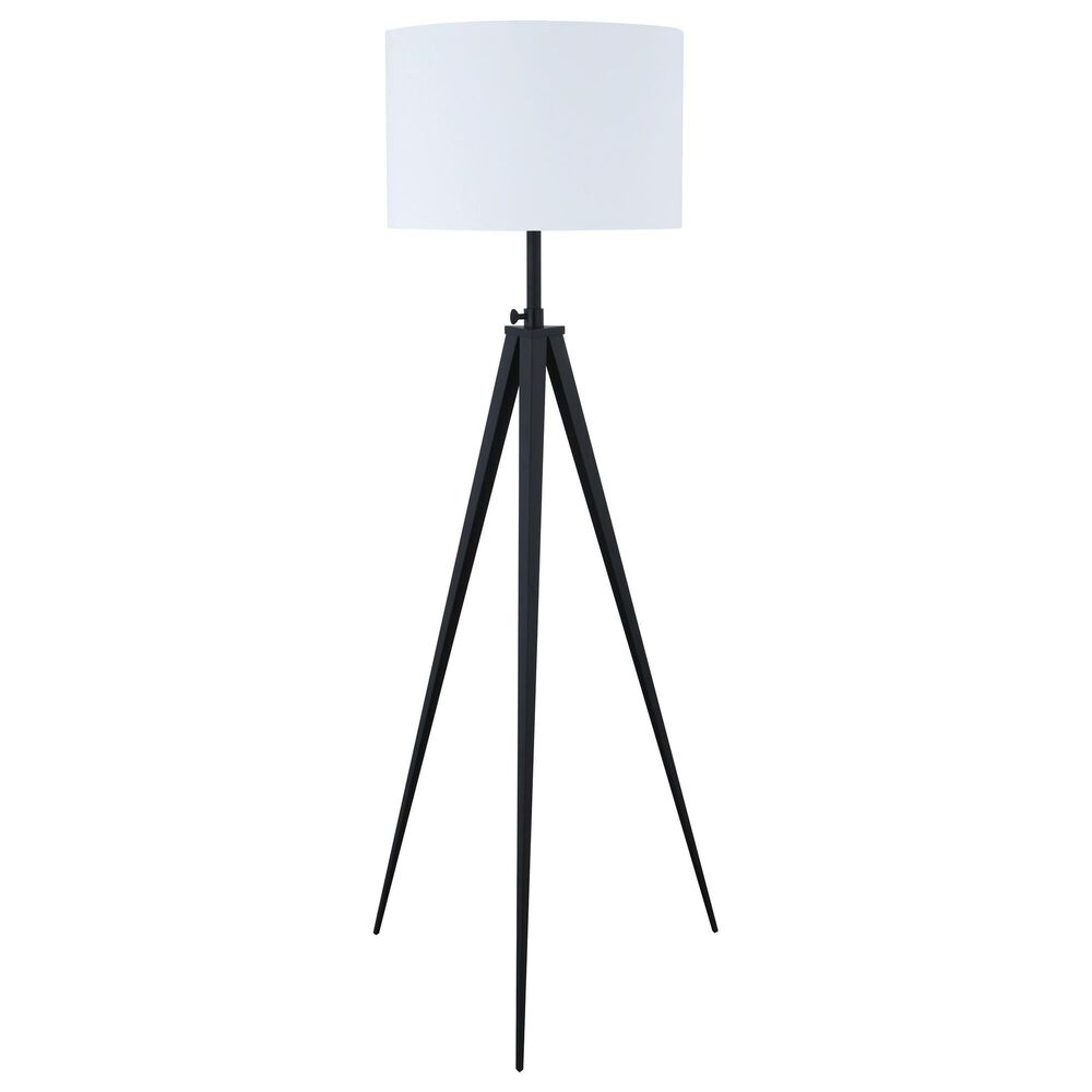 Pacific Landing Harrington Floor Lamp in Black, , large