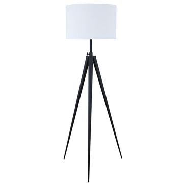 Pacific Landing Harrington Floor Lamp in Black, , large