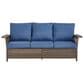 Sunwell Garden 5-Piece Patio Conversation Set with Swivel Chairs in Navy, , large