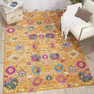 Nourison Passion PSN01 6"7" x 9"6" Sun Area Rug, , large