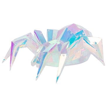 The Gerson Company 13.78" USB Electric Lighted Halloween Holographic Hanging Spider with Remote Control, , large