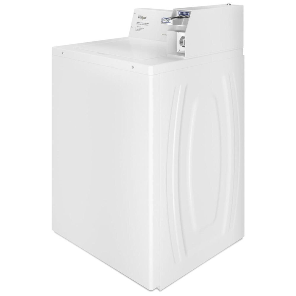 Whirlpool Coin Operated High-Efficiency  Top-Load Washer in White, , large