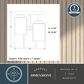 Vaxcel Park Ridge 3-Light Flush Mount in Champagne Gold, , large