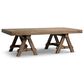 Jennifer Taylor Home Hawthorne 48" Coffee Table in Heritage Medium Dark Brown, , large
