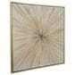 Maple and Jade 39" x 39" Framed Wall Art in Brown, Gold and White, , large