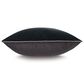 Eastern Accents Priscilla 27" Square Euro Pillow Sham in Fomo Charcoal and Edris Charcoal, , large