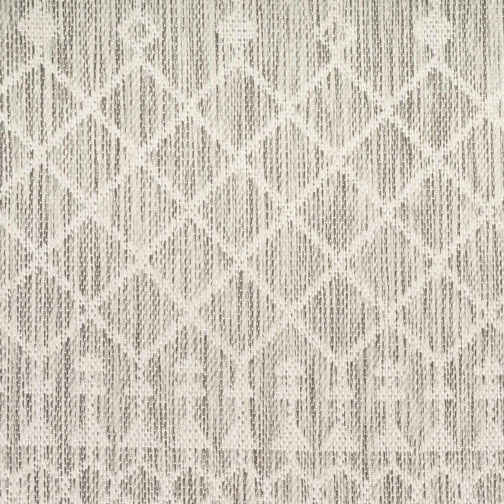 Nourison Positano Southwestern Light Grey 5&#39; x 7&#39; Indoor/Outdoor Area Rug, , large