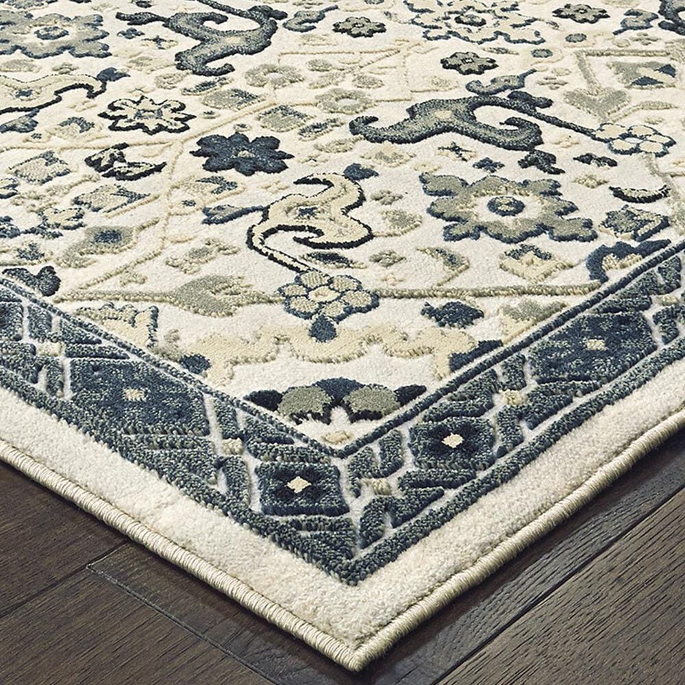 Oriental Weavers Bowen 73J 3&#39;10&quot; x 5&#39;5&quot; Ivory Area Rug, , large