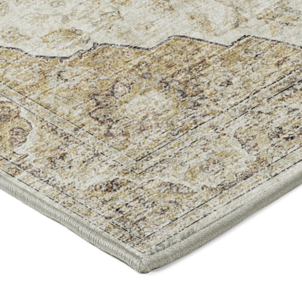 Dalyn Rug Company Tuscany 2&#39;6&quot; x 12&#39; Gold Indoor/Outdoor Runner, , large