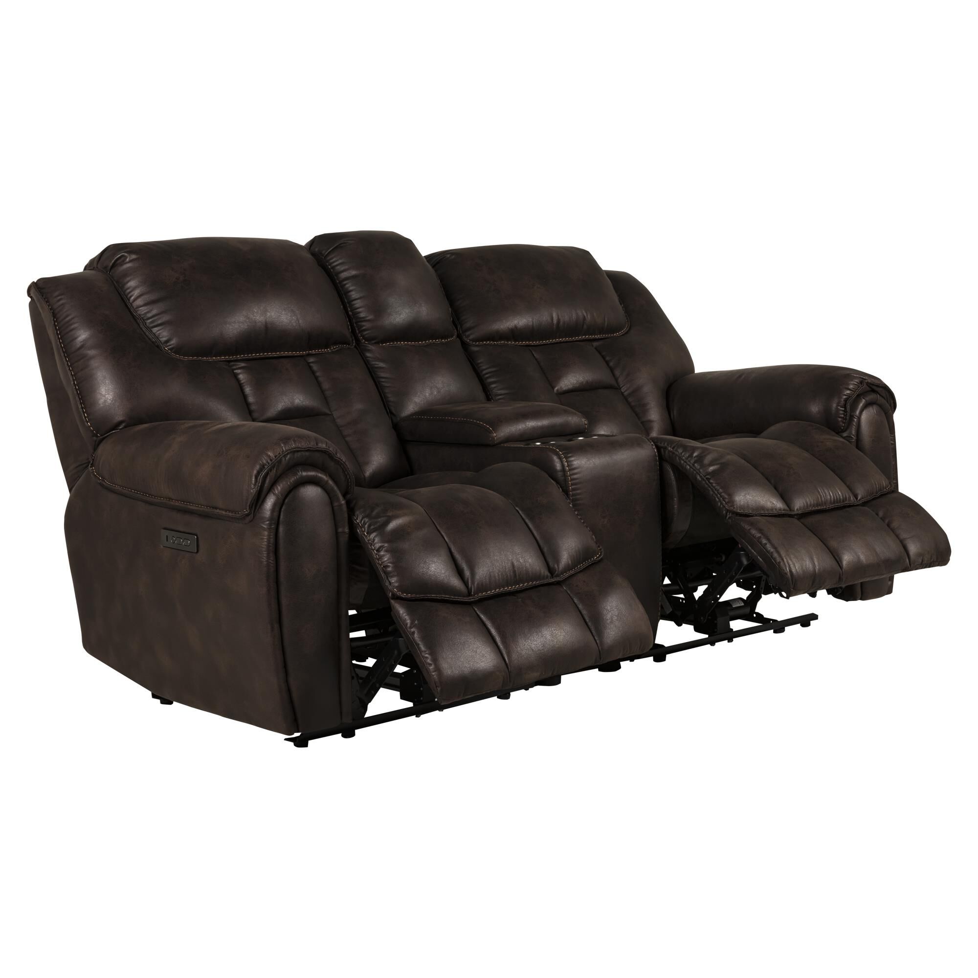 Cheers leather sales power reclining loveseat