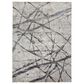 Feizy Kano Charcoal and Gray 6"7" x 9"6" Area Rug, , large