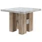 GLOBAL 5-Piece Square Dining Set in with Faux Stone Table Top, , large