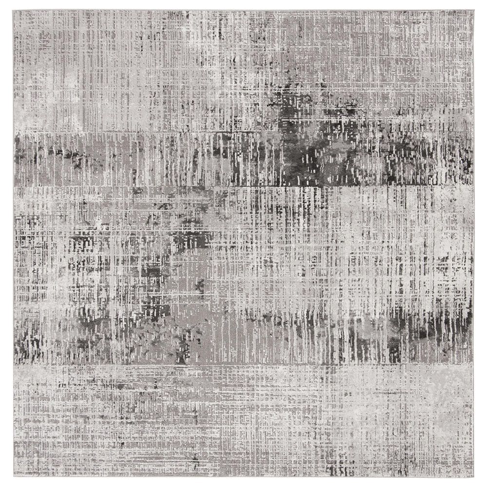 Safavieh Craft 6"7" Square Grey and Dark Grey Area Rug, , large