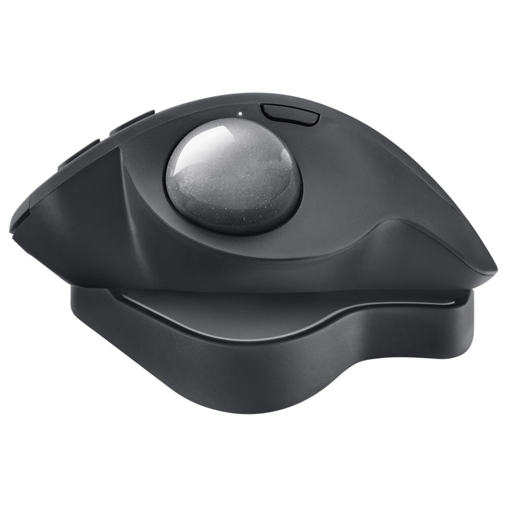 Logitech MX Ergo S Plus Wireless Ergonomic Trackball Mouse in Graphite, , large