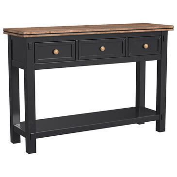 A-America Stormy Ridge Sofa Table in Chickory and Slate Black, , large