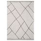 Magnolia Home Logan 5" x 7"6" Ivory and Charcoal Area Rug, , large