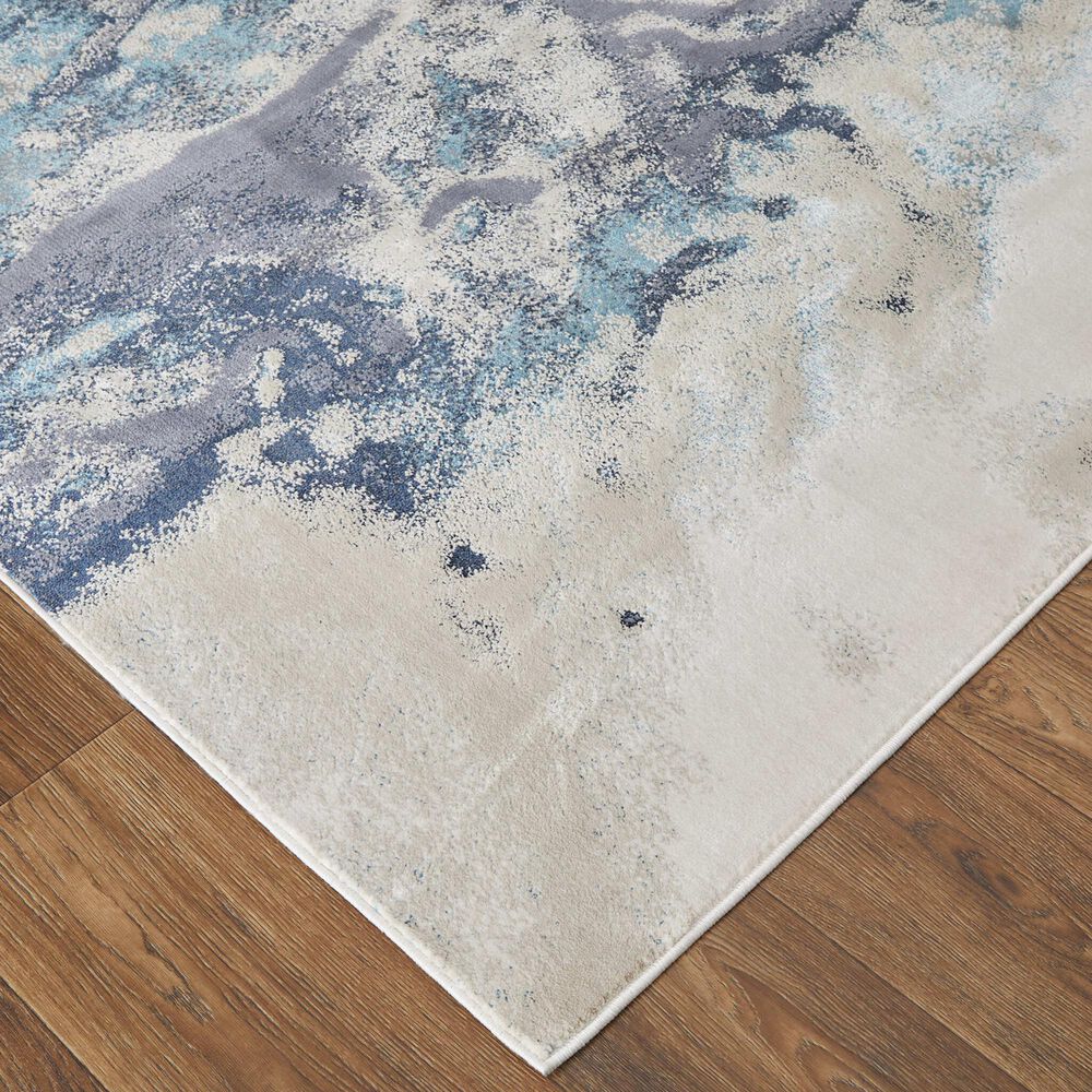 Feizy Astra 10&#39; x 13&#39;2&quot; Gray and Navy Area Rug, , large