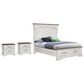 Sasha Lee King Storage Bed with 2 Nightstands in 2 Tone Hickory, , large