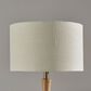 Adesso Eve Floor Lamp in Natural and Antique Brass, , large