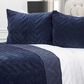 Rizzy Home Riviera Donny Osmond 20" x 36" King Sham in Indigo, , large