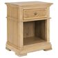 Homestyles Manor House 1 Drawer  1 Cubby Nightstand in Brown, , large