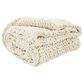 Ashley Chaddon 51" x 62" Throw in Ivory, , large