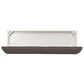 Linon Home Decor Jane Storage Bench with Taupe Cushion in Vanilla White, , large