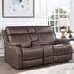 Steve Silver Valencia Power Recliner Console in Walnut, , large