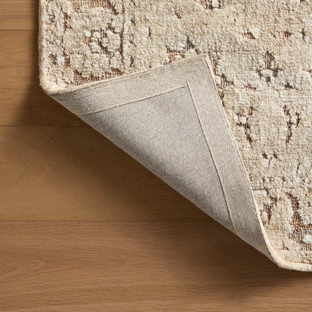 Loloi Percival Natural and Salmon 2&#39;6&quot; x 7&#39;6&quot; Runner, , large