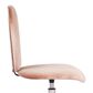 Impressions Vanity Heart Swivel Vanity Chair with Pink Cushion in Matte Silver, , large