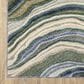 Oriental Weavers Tisdell Green and Blue 2"3" x 7"6" Runner, , large