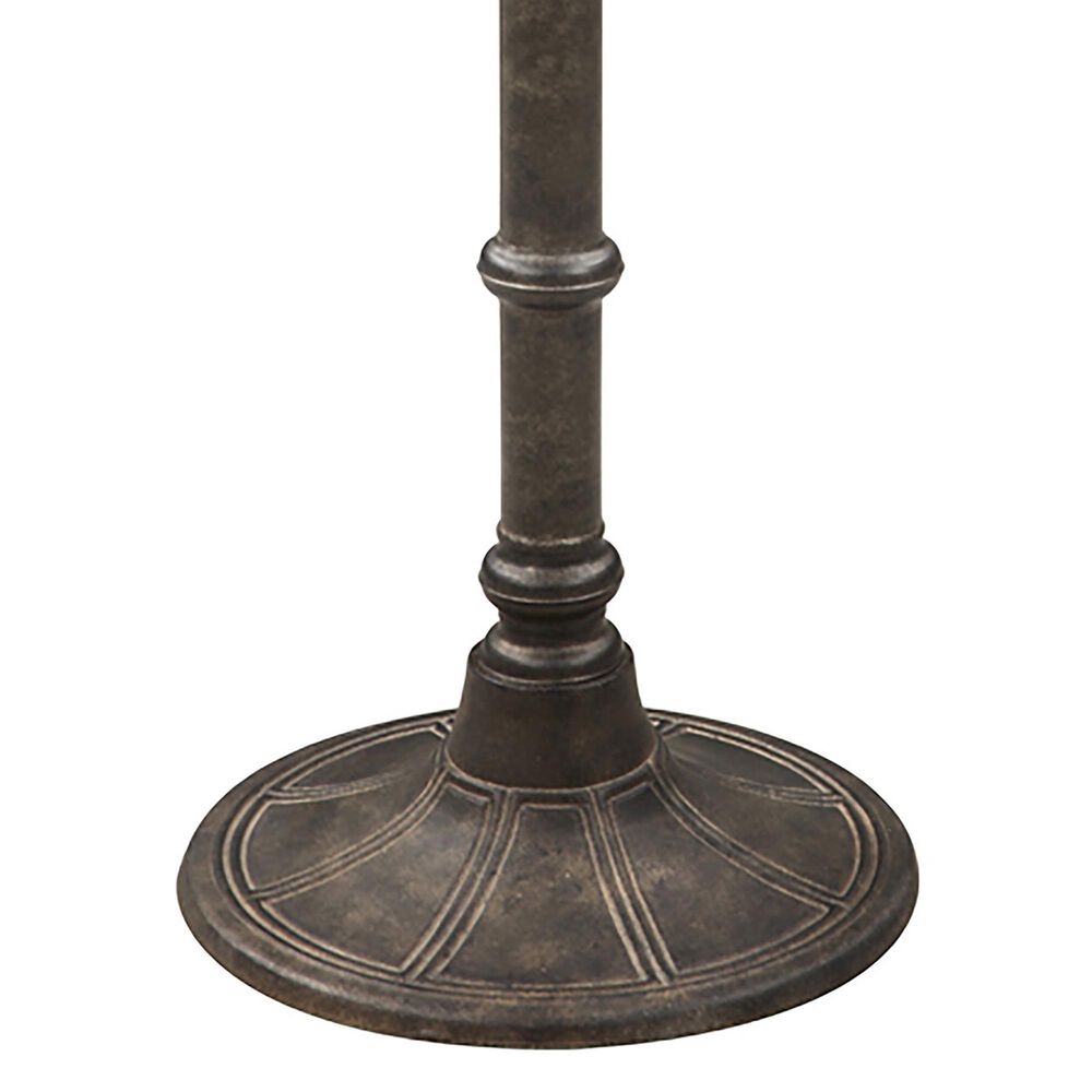 Coaster Oswego Round Bar Table in Dark Russet and Antique Bronze - Table Only, , large