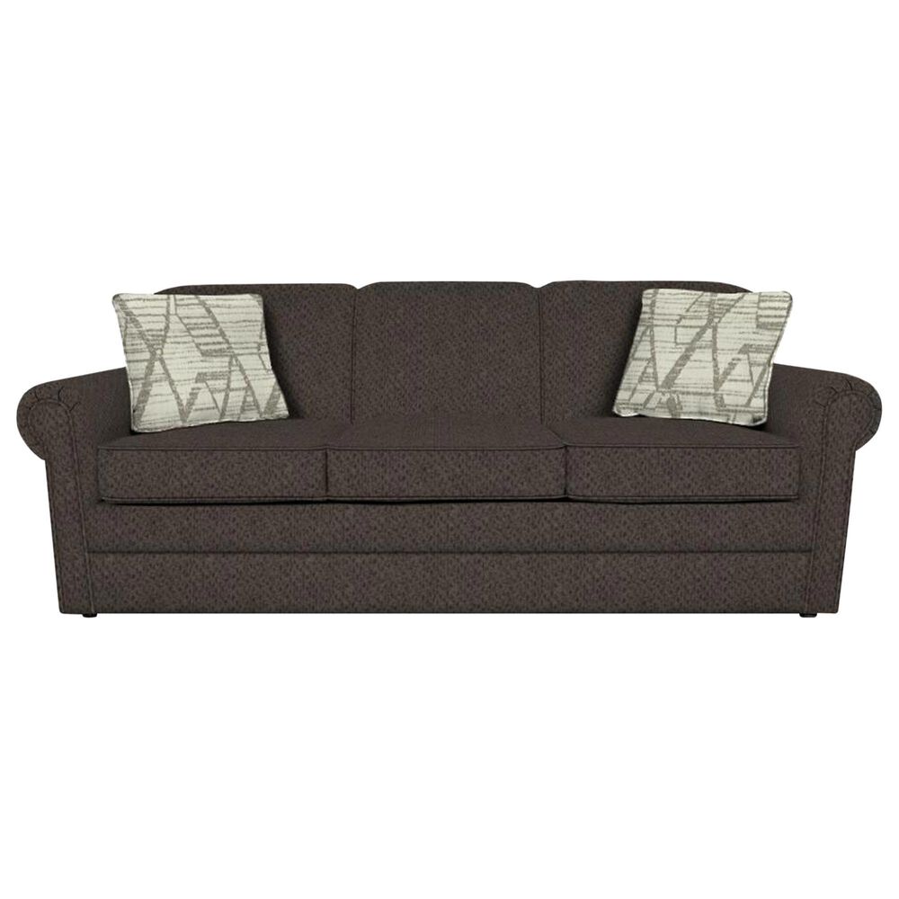 England Furniture Savona Stationary Queen Sleeper with Visco Memory Foam Mattress in Wagga Wagga Otter, , large