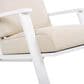 Hearth and Haven Outdoor Lounge Chair with White Frame in Beige (Set of 2), , large