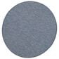 Nourison Positano 8" Round Navy Blue Indoor/Outdoor Area Rug, , large