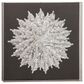 Maple and Jade 24" x 24" Glam Shadow Box Wall Decor in Black and Silver, , large