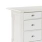 Crosley Furniture Lacey Kitchen Island in White, , large